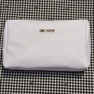 Isdin White Cosmetic Bag